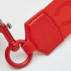 Pre Owned Marc Jacobs Red Glossy Leather Snapshot Camera Crossbody Bag
