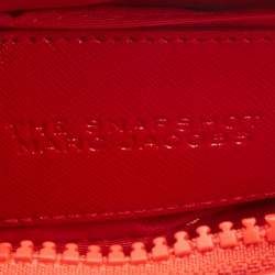 Pre Owned Marc Jacobs Red Glossy Leather Snapshot Camera Crossbody Bag