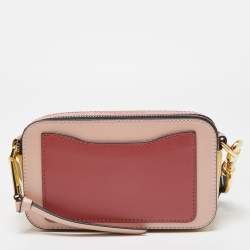 Marc Jacobs Tri Color Leather Snapshot Camera Crossbody Bag