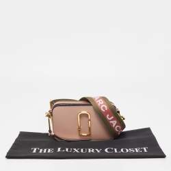 Marc Jacobs Tri Color Leather Snapshot Camera Crossbody Bag