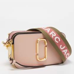 Marc Jacobs Tri Color Leather Snapshot Camera Crossbody Bag
