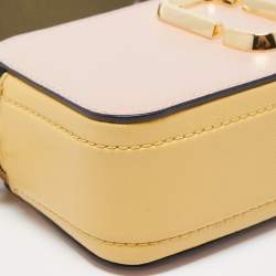 Marc Jacobs Tri Color Leather Snapshot Camera Crossbody Bag