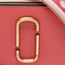 Pre Owned Marc Jacobs Tri Color Leather Snapshot Camera Crossbody Bag