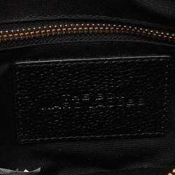 Marc Jacobs Black Leather The Box 20 Top Handle Bag
