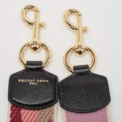 Pre Owned Marc Jacobs Red/Pink Saffiano Leather Snapshot Camera Crossbody Bag