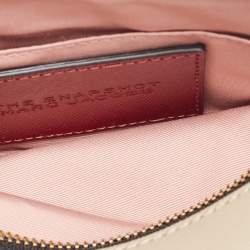 Pre Owned Marc Jacobs Red/Pink Saffiano Leather Snapshot Camera Crossbody Bag