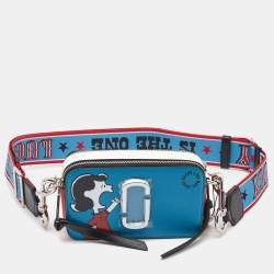 Marc Jacobs x Peanuts Multicolor Leather Snapshot Snoopy Camera Bag