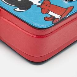 Marc Jacobs x Peanuts Multicolor Leather Snapshot Snoopy Camera Bag