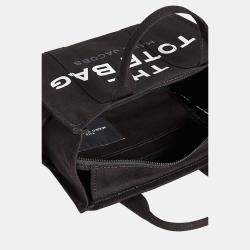 Pre Owned Marc Jacobs Black Cotton Tote