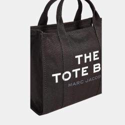 Pre Owned Marc Jacobs Black Cotton Tote