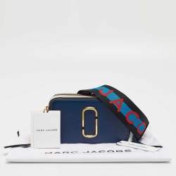 Marc Jacobs Tri Color Leather Snapshot Camera Crossbody Bag