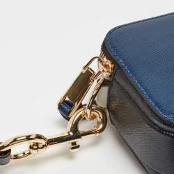 Marc Jacobs Tri Color Leather Snapshot Camera Crossbody Bag