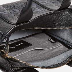 Marc Jacobs Black Leather Women's The Leather Mini Tote Bag