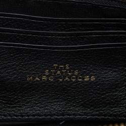 Pre Owned Marc Jacobs Black Quilted Leather The Status Chain Shoulder Bag 