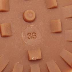 Pre Owned Marc Jacobs Two Tone Suede and Leather Lace Up  Sneakers Size 36