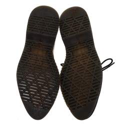 Pre Owned Marc Jacobs Grey Leather Lace Up Derby Size 39