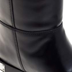 Marc By Marc Jacobs Black Leather Kip Knee Length Boots Size 39