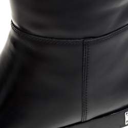 Marc By Marc Jacobs Black Leather Kip Knee Length Boots Size 39
