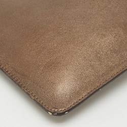 Marc Jacobs Bronze/Pink Leather Tablet Case