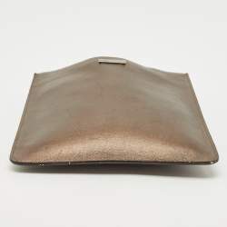 Marc Jacobs Bronze/Pink Leather Tablet Case