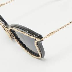  Marc Jacobs Black/Gold Marc 160/S Cat Eye Sunglasses