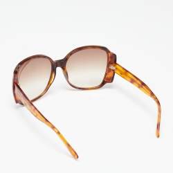 مملوكة مسبقًا Marc Jacobs Turquoise Brown MJ121/S Oversized Gradient Sunglasses