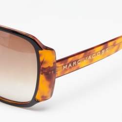 مملوكة مسبقًا Marc Jacobs Turquoise Brown MJ121/S Oversized Gradient Sunglasses