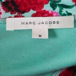 Pre Owned Marc Jacobs Multicolor Floral Print Sweatshirt M