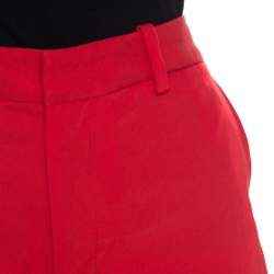 Pre Owned Marc By Marc Jacobs Scarlet Red Clark Shorts L