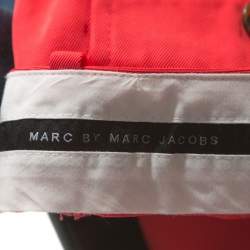 Pre Owned Marc By Marc Jacobs Scarlet Red Clark Shorts L