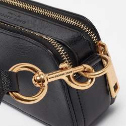 Marc Jacobs x Kaia Gerber Multicolor Patent Leather Mixed Media Snapshot Crossbody Bag