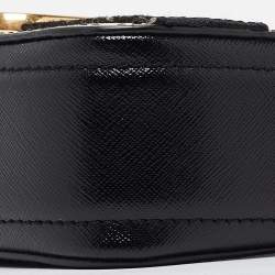 Marc Jacobs x Kaia Gerber Multicolor Patent Leather Mixed Media Snapshot Crossbody Bag