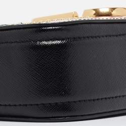 Marc Jacobs x Kaia Gerber Multicolor Patent Leather Mixed Media Snapshot Crossbody Bag