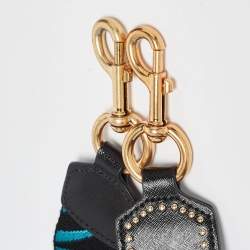 Marc Jacobs x Kaia Gerber Multicolor Patent Leather Mixed Media Snapshot Crossbody Bag
