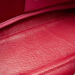 Pre Owned Marc Jacobs Pink Leather Small The Tote Bag