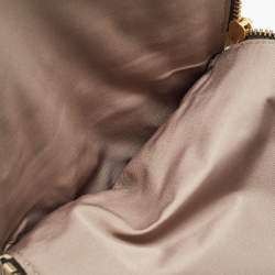 Marc Jacobs Light Beige Leather Recruit Nomad Saddle Shoulder Bag