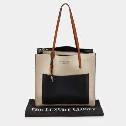 Marc Jacobs Multicolor Leather Grind Colorblock Tote