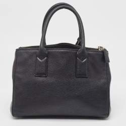 Marc Jacobs Black Leather Recruit East West Tote