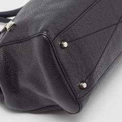 Marc Jacobs Black Leather Recruit East West Tote
