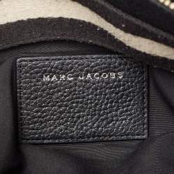 Marc Jacobs Black Leather Recruit East West Tote