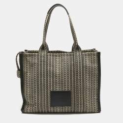 Marc Jacobs Beige Jacquard Canvas Large The Tote Bag