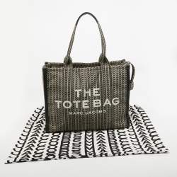 Marc Jacobs Beige Jacquard Canvas Large The Tote Bag