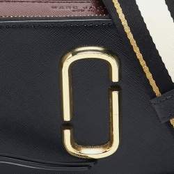 Marc Jacobs Black/Red Patent Leather Snapshot Camera Crossbody Bag