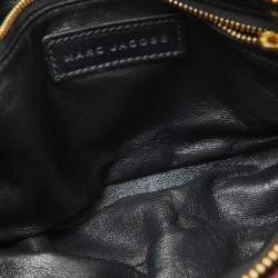 Marc Jacobs Multicolor Python, Leather and Canvas Shoulder Bag