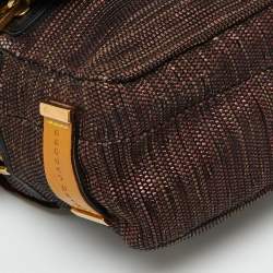 Marc Jacobs Multicolor Python, Leather and Canvas Shoulder Bag