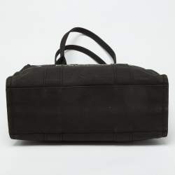 Marc Jacobs Black Canvas Large The Tote Bag