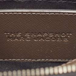 Marc Jacobs Metallic/Green Patent Leather Snapshot Camera Crossbody Bag