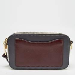 Marc Jacobs Tri Color Leather Snapshot Camera Crossbody Bag