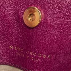 Marc Jacobs Fuchsia Quilted Leather Chain Shoulder Bag