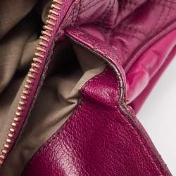 Marc Jacobs Fuchsia Quilted Leather Chain Shoulder Bag